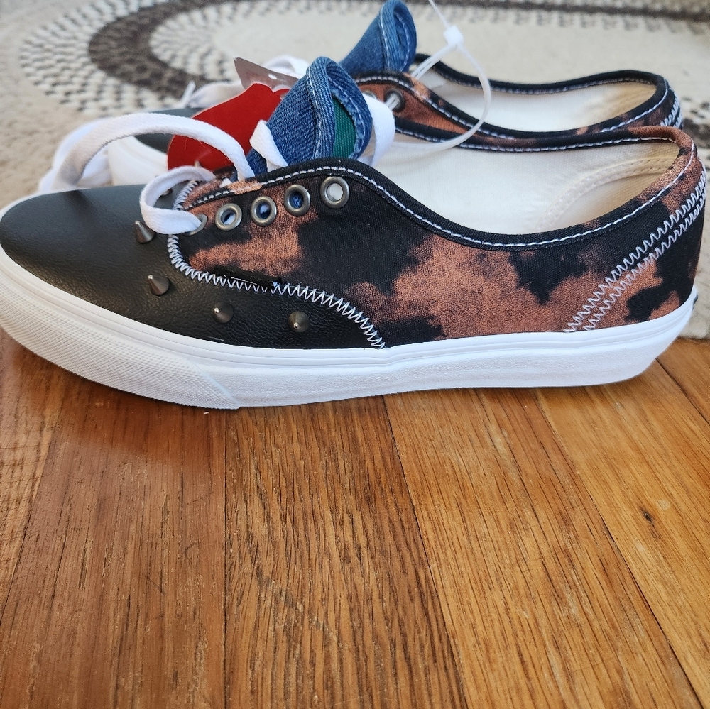 Vans Black Spike Sneakers